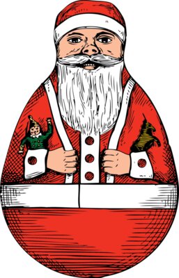 johnny automatic rolly polly Santa