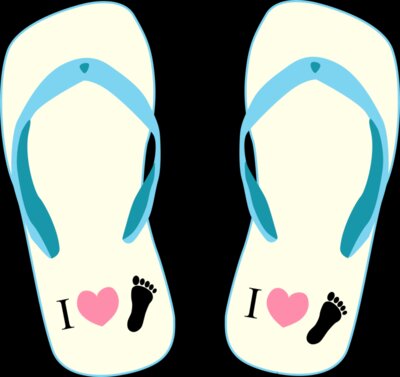 Thong 002 I Love Foot