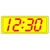 manio1 Digital Clock 23