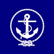sea scouts flag   no text