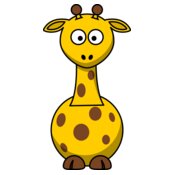 lemmling Cartoon giraffe
