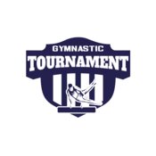 Gymnastic Tournament logo template